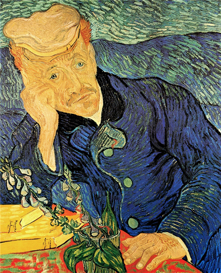 Portrait Of Doctor Gachet 2 Van Gogh Oil Painting